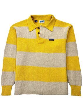 Patagonia 50th Anniversary Recycled Wool Rugby Sweater Men’s L Limited Edition
